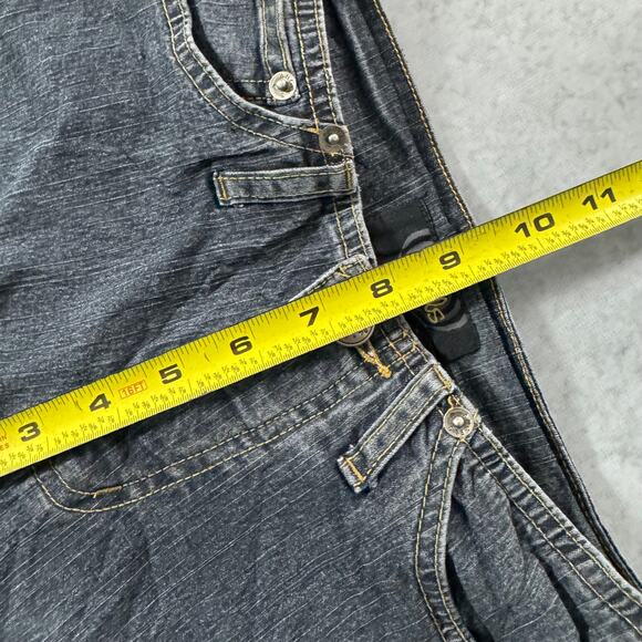 Angels Dark Wash Flare Jeans Y2K 2000s - Size: 3 - Picture 6 of 11